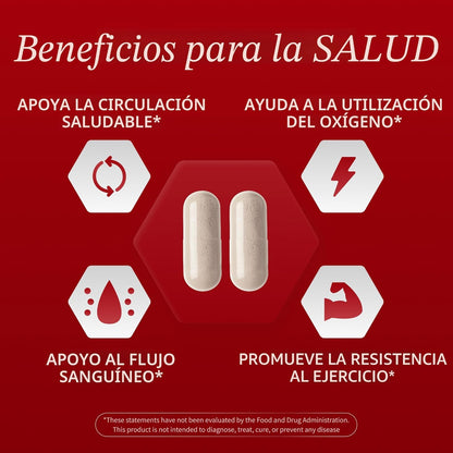 Óxido Nítrico - Mejor Circulacion, Mas Energia, Potencia Sexual