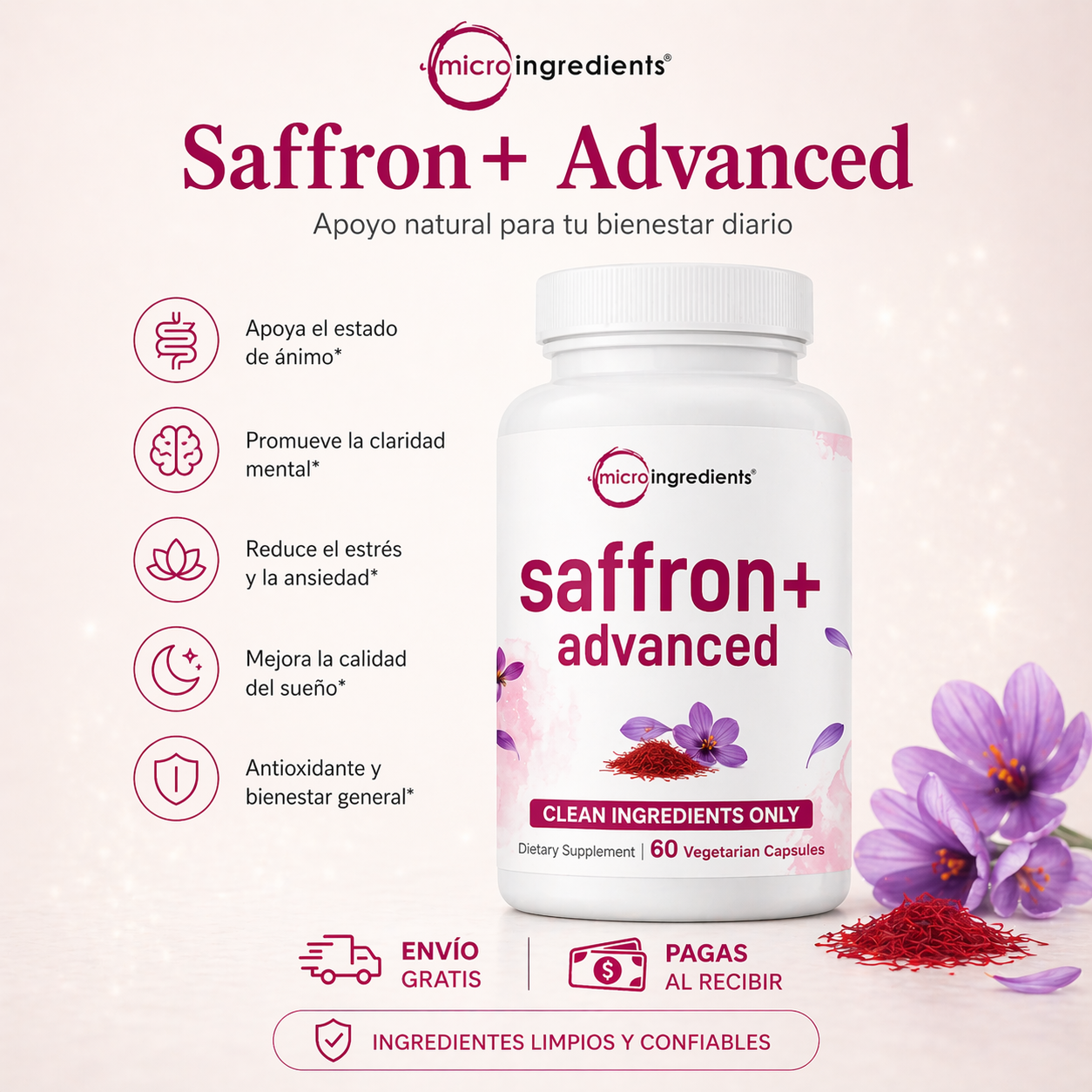Saffron+ Advanced | Formula 10 en 1