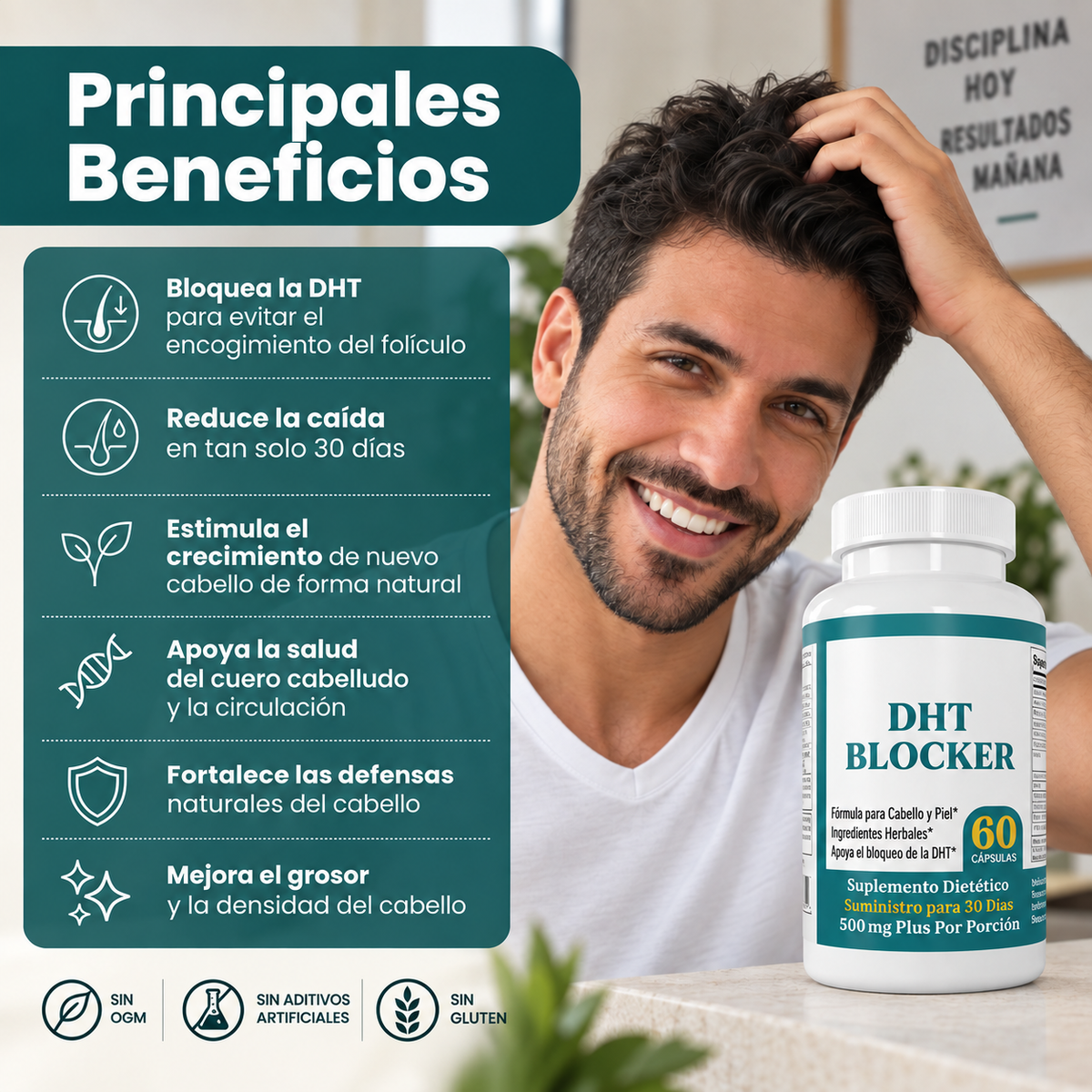 DHT BLOCKER | Mas Pelo & Menos Caida
