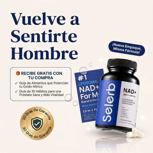 Selerb NAD+ Para Hombres | Libido & Prostata