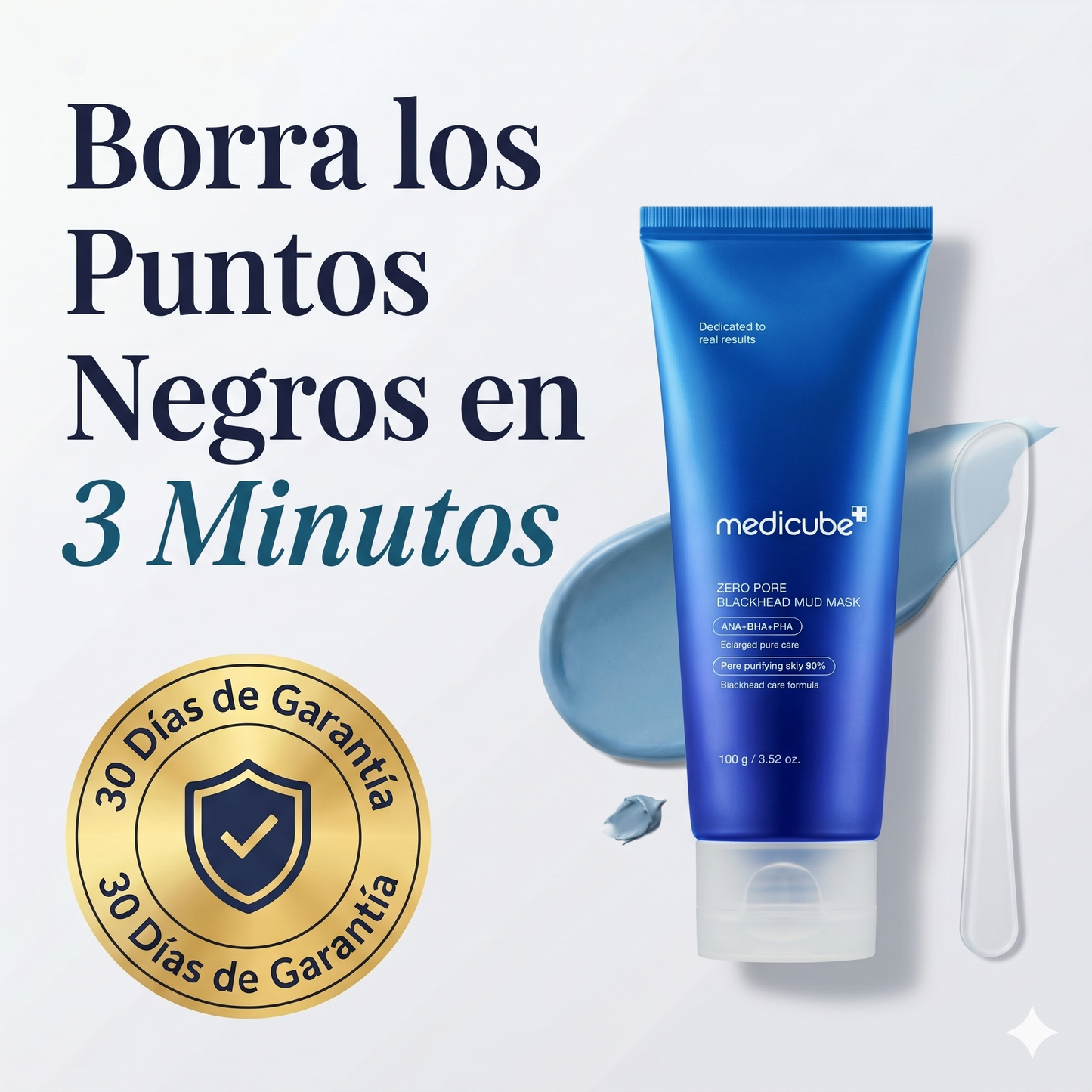Medicube Mud Mask - Adiós a los Puntos Negros