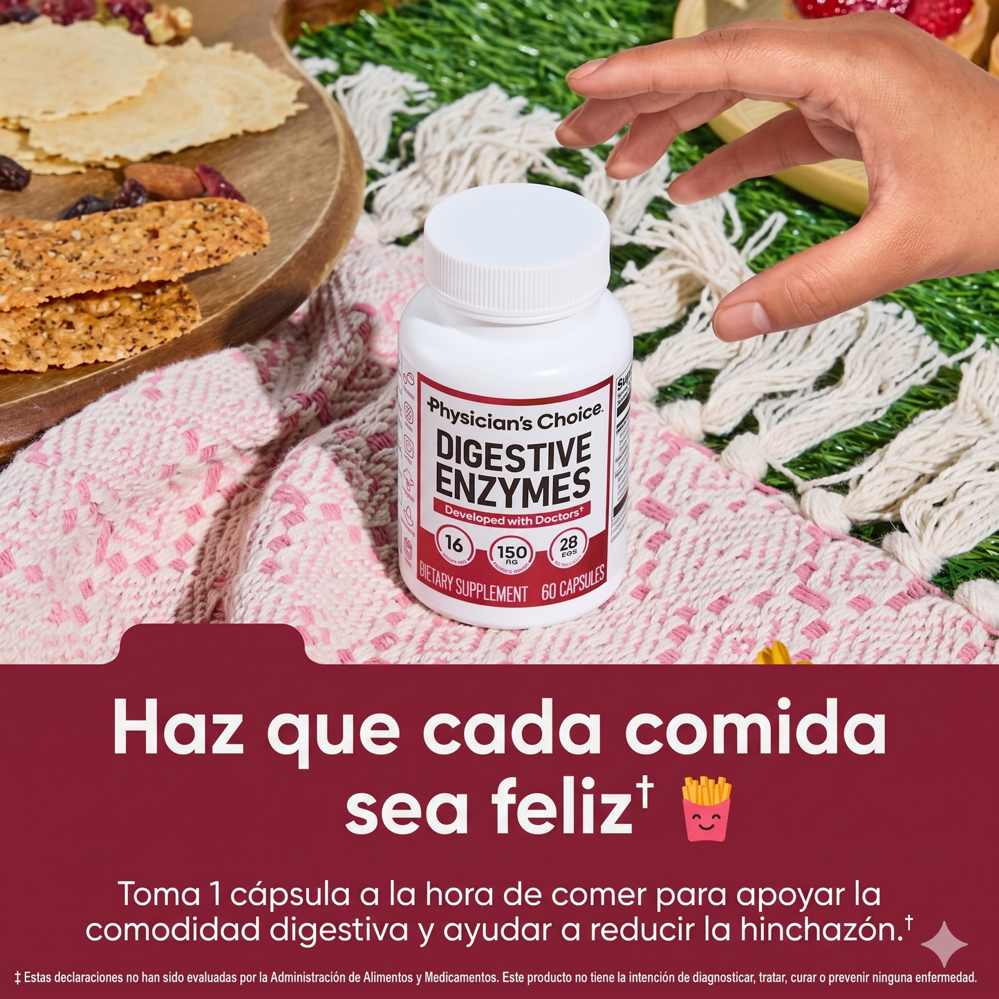 Enzimas Digestivas - Adiós Hinchazón y Gases
